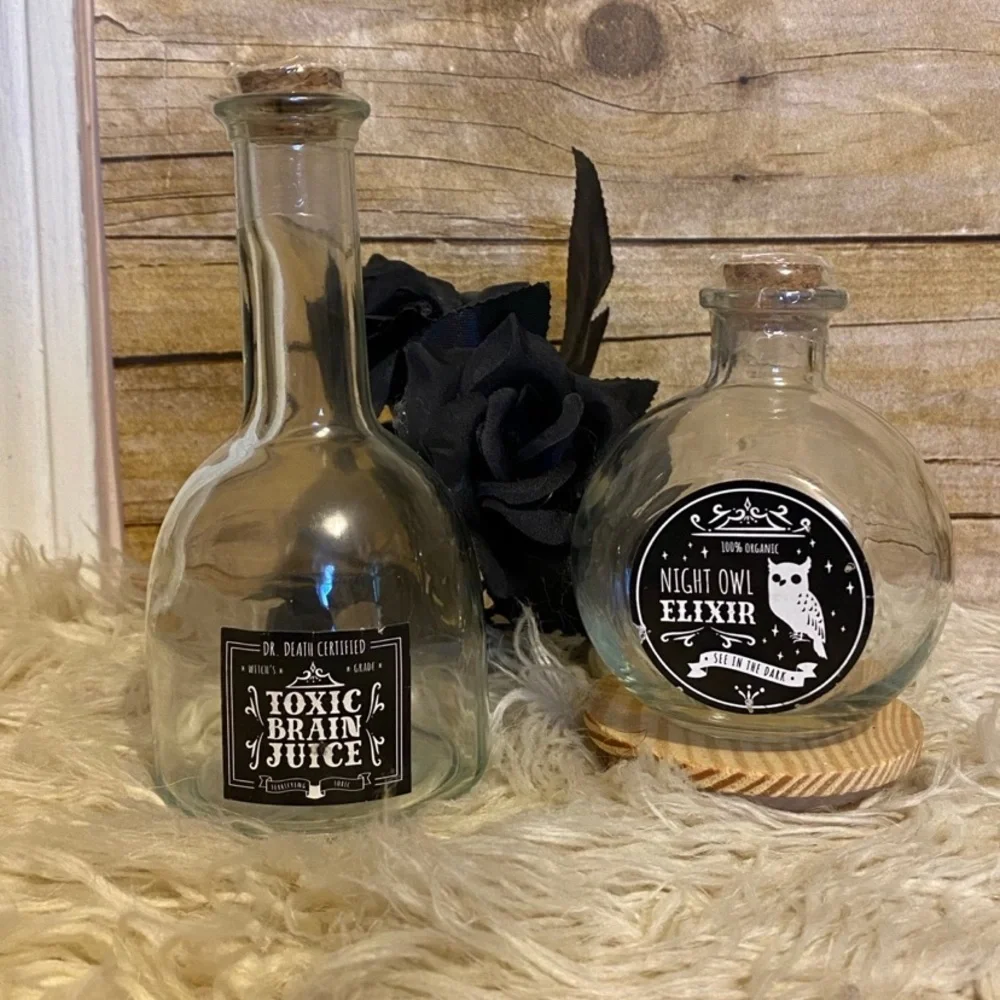 Target Bullseye Halloween Potion Bottles (2)